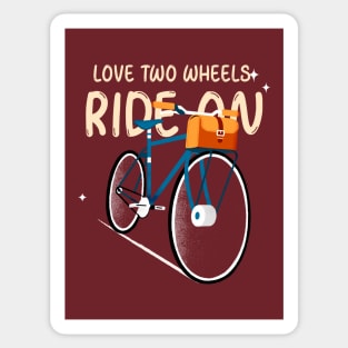 RIDE ON Sticker